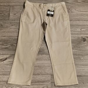 NWT Under 5 10 Core Stretch Khaki Chino Pants - Size 32x25 - Tan